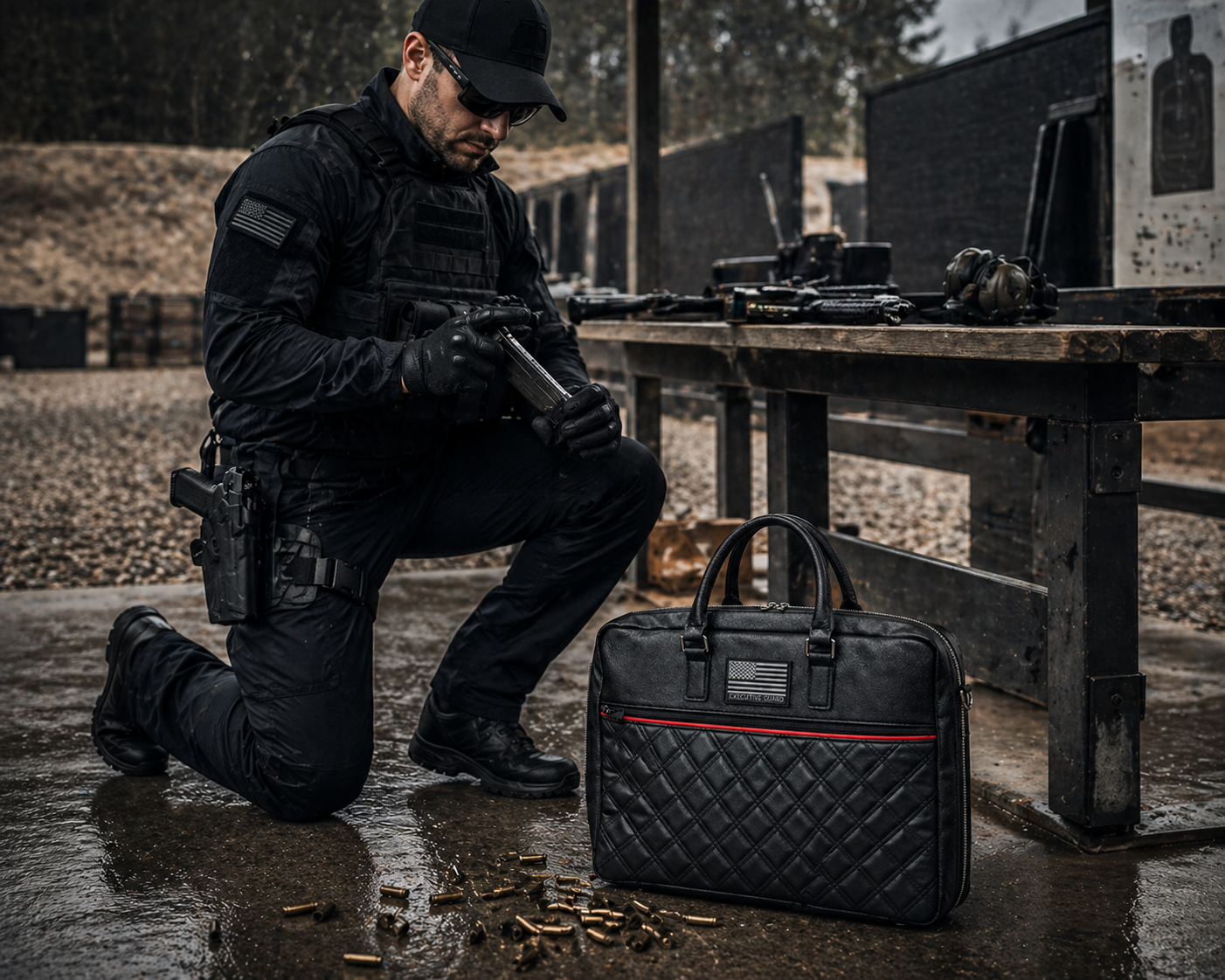 REVIS-1 Tactical System — discreet executive-grade concealed-carry briefcase